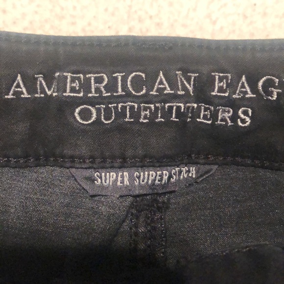 American eagle black denim shorts - Picture 4 of 4